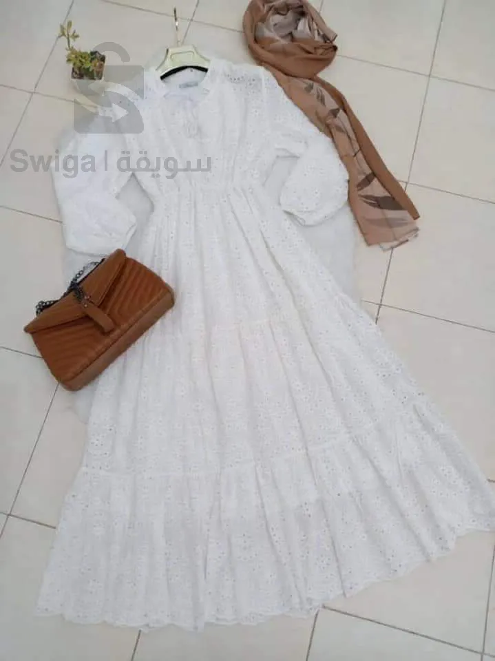فستان مطرز