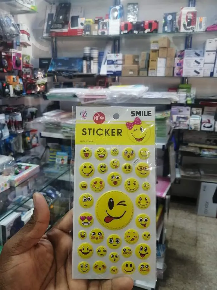 Adhesive stickers