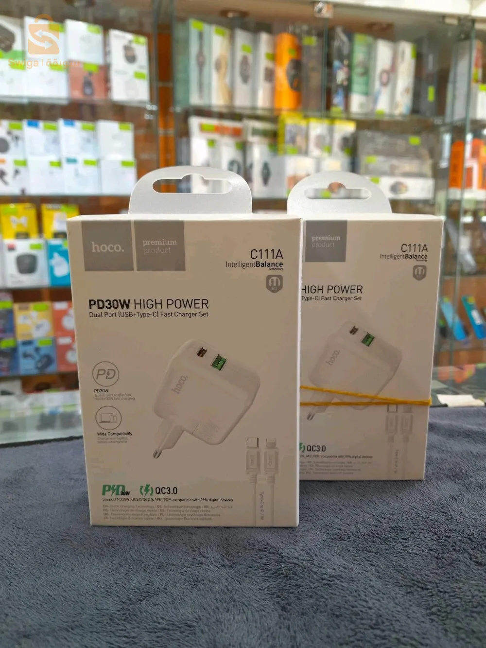 hoco_chargeur  🥊🔔😍
Dual port Type-C +USB