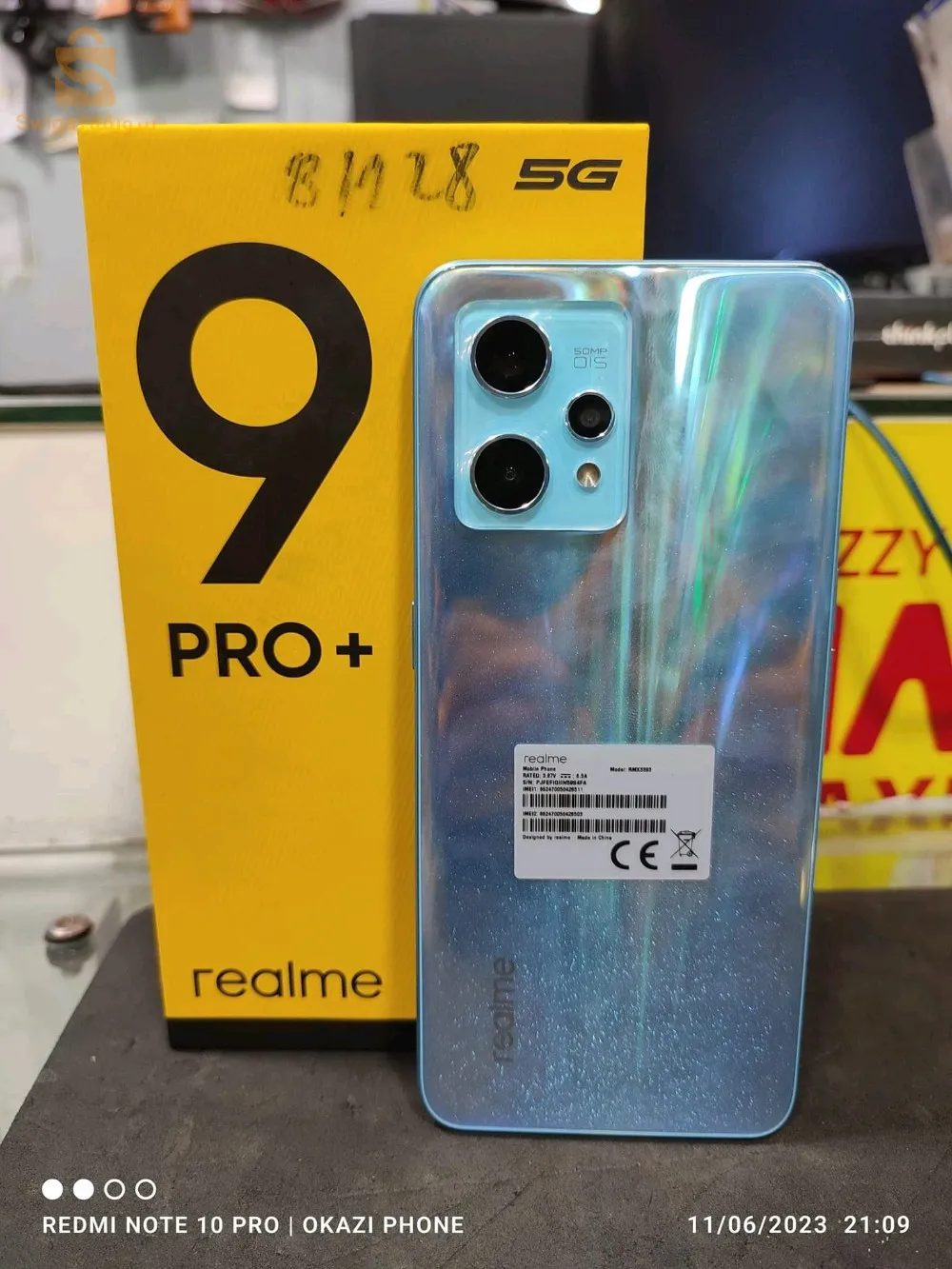 Realme 9 PRO+ 5G
RAM 8 GB