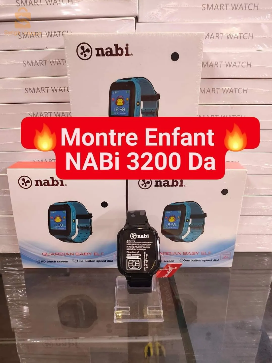 montre enfant nabi