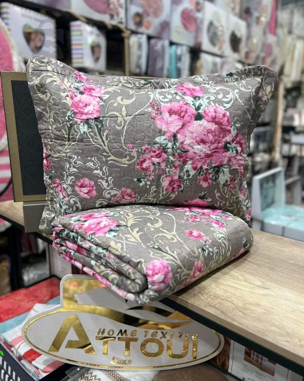 بوتيس مكانين مع 2 كيس وسادة 220/240 سم