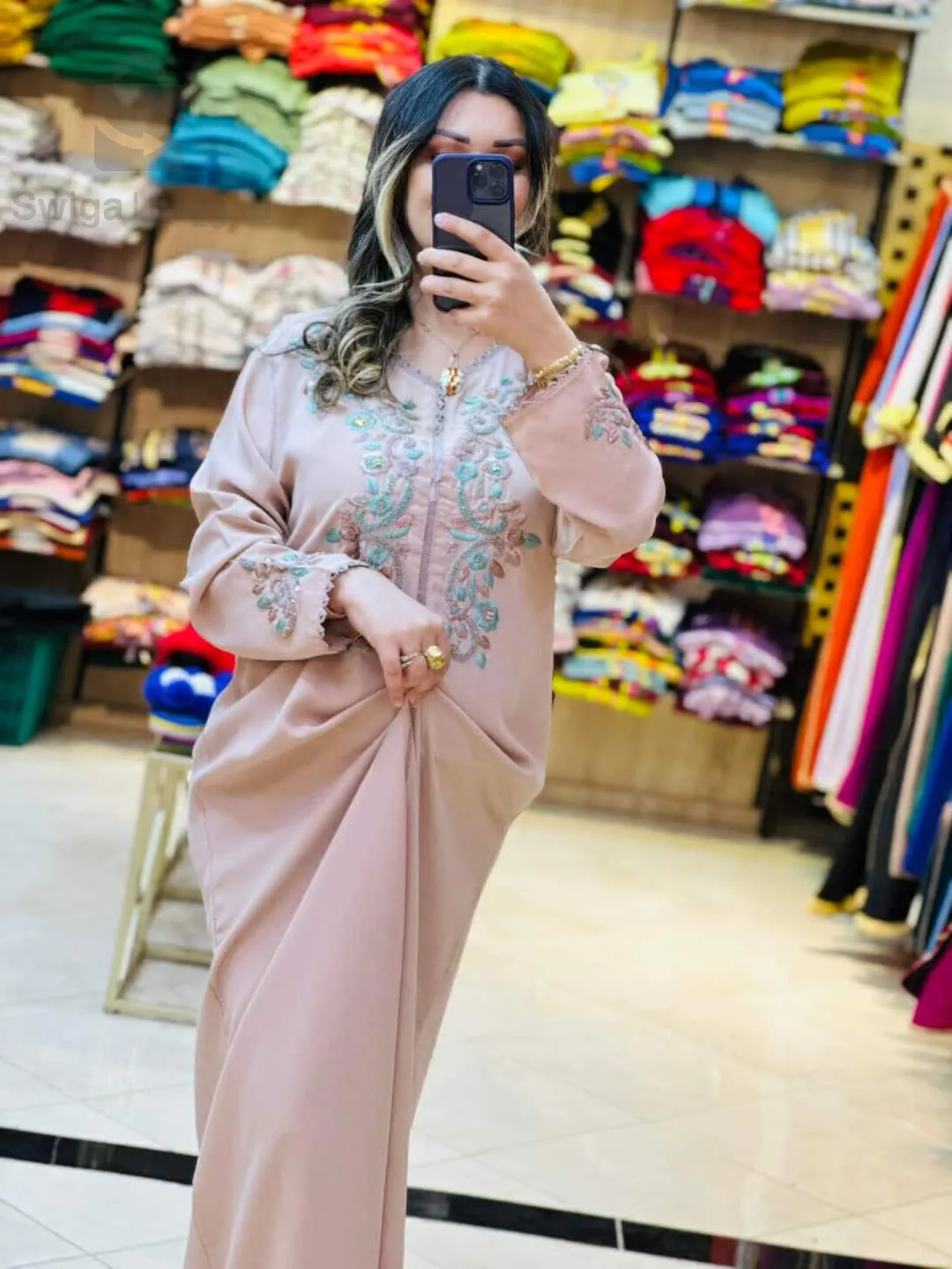 simple kaftan