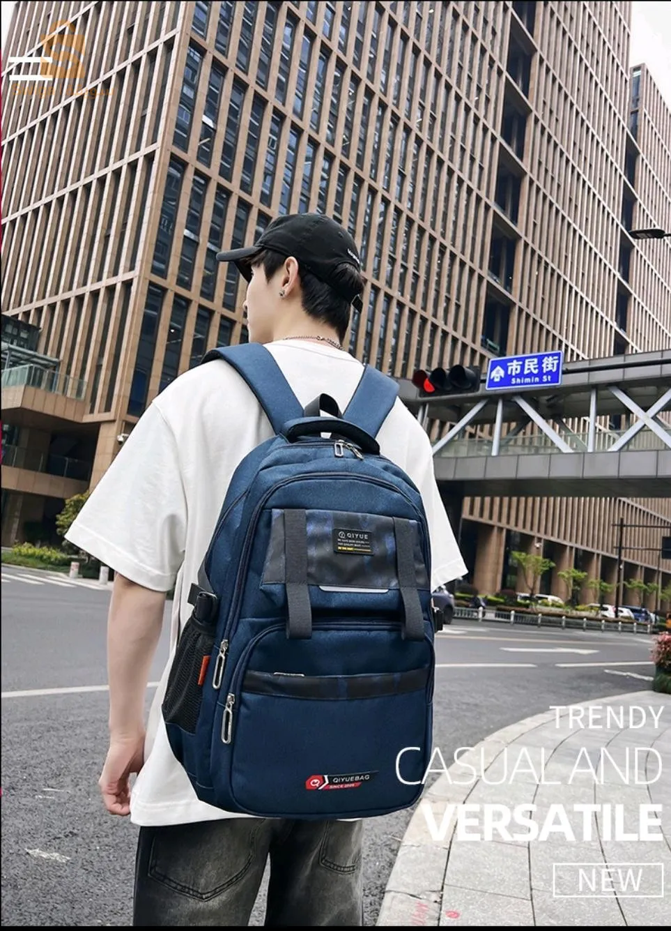 Sac à dos fonctionnel 35L imperméable Solide Multi-poche