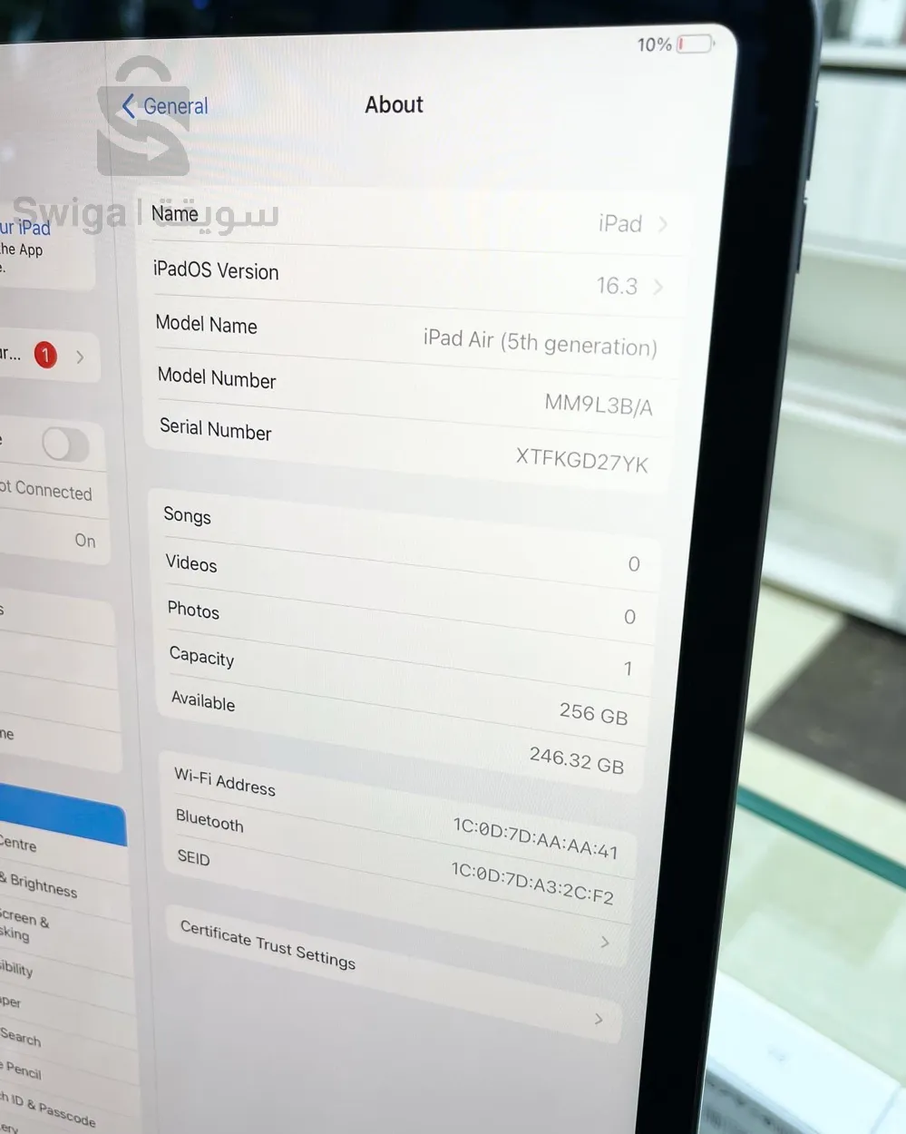IPad Air 5éme generation