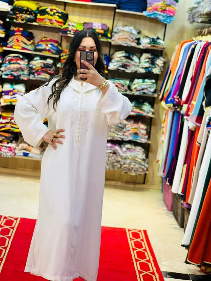 Jellaba with two pieces