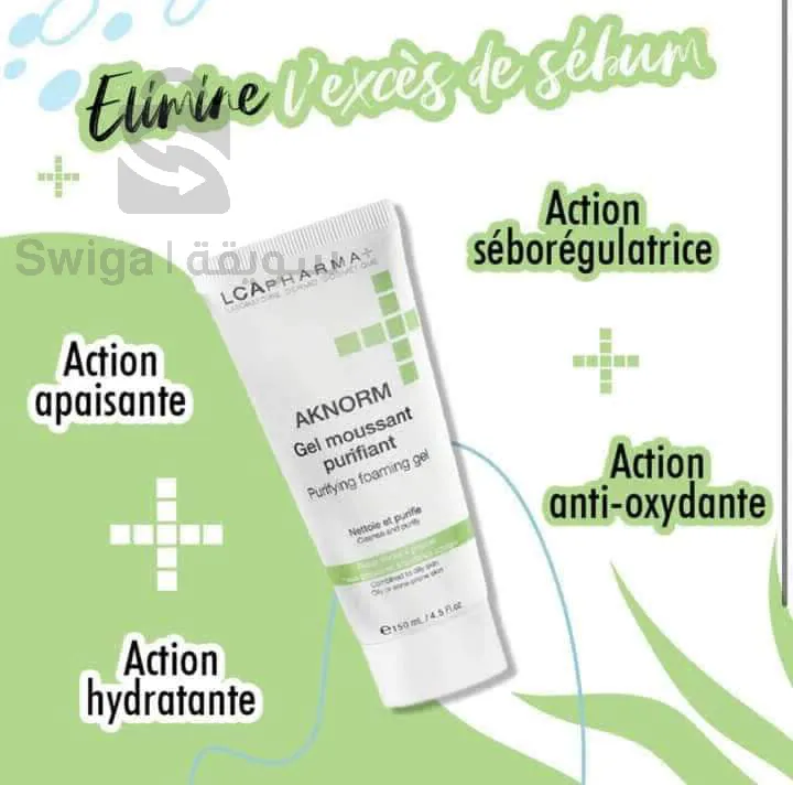 Gel moussant purifiant