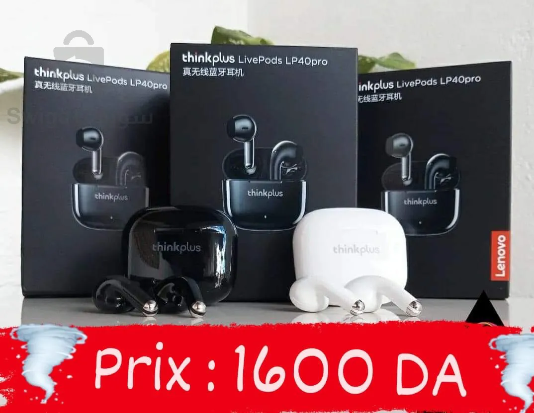 سماعات بلوتوث lenovo Lp 40 pro