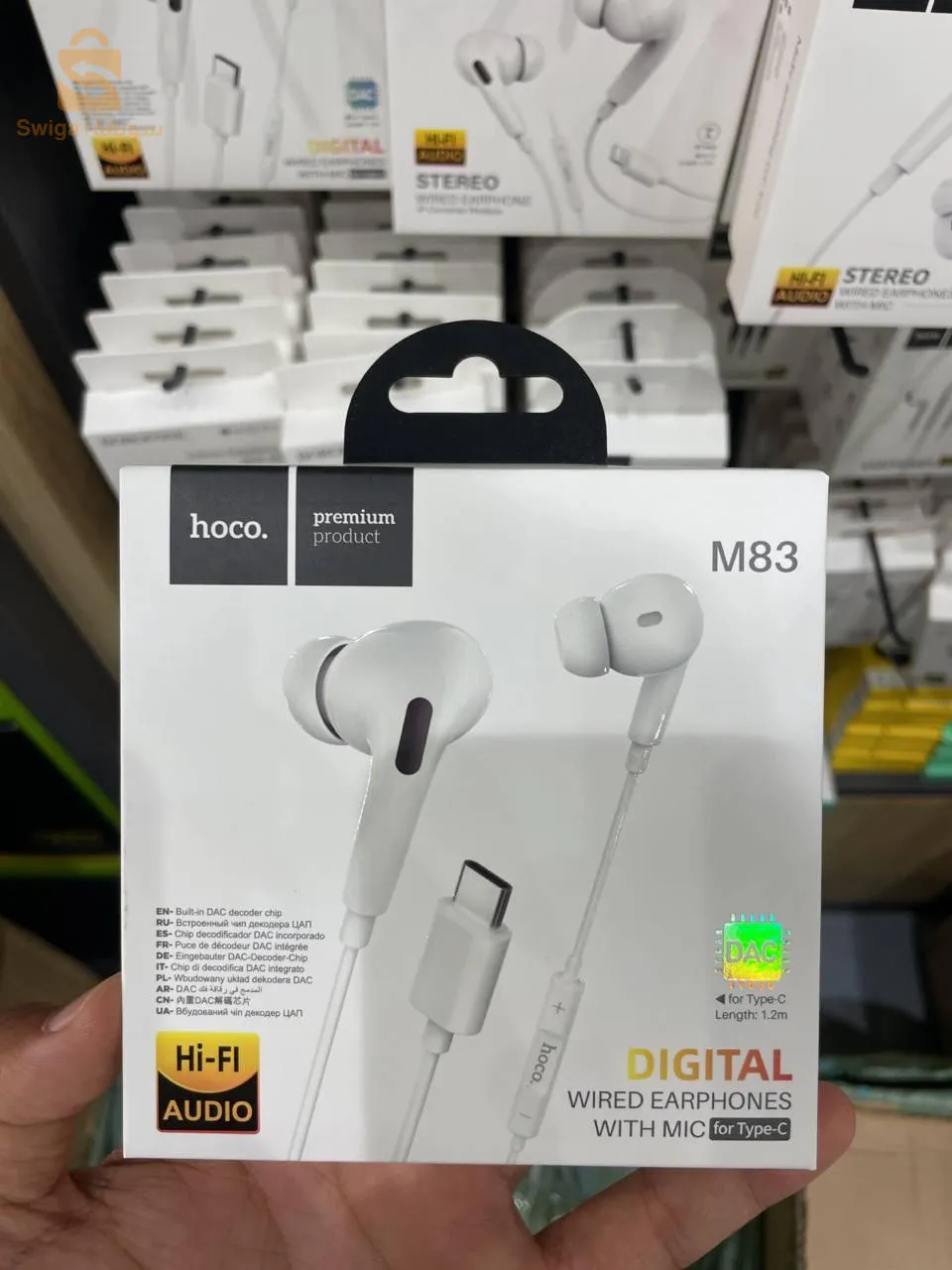 écouteurs pour iPhone Et Type-C HOCO M83