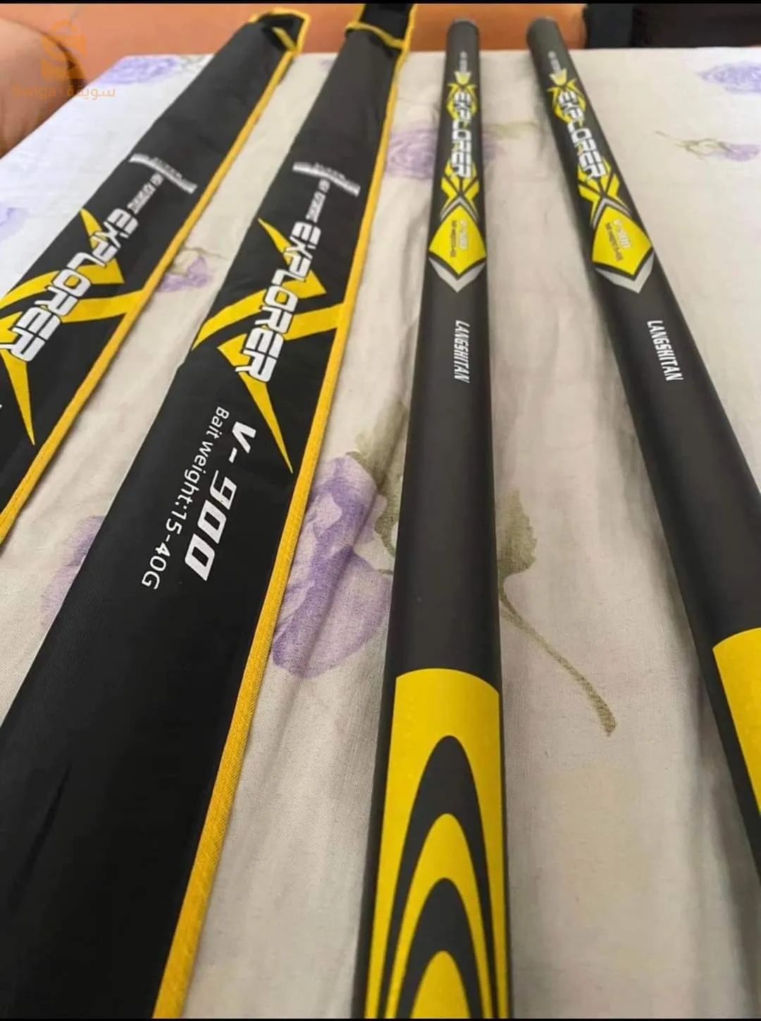 canne fix 9 mètres  ( léger)