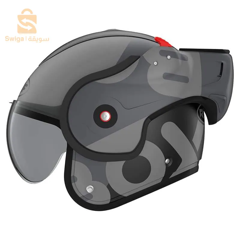 RO9 BOXXER FLAG NOIR - GRIS MAT