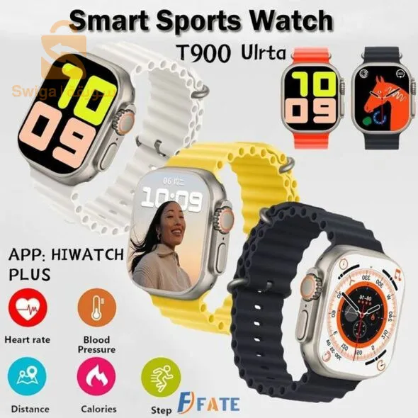 Montre digitale T900 Ultra BIG 2.09 ساعة ذكية بلوتوث