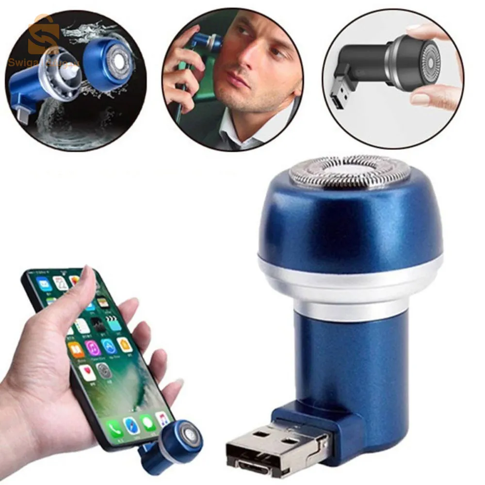 rasoir électrique Portable à aspiration magnétique