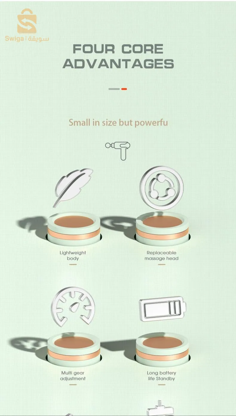 Mini Massage gun pink