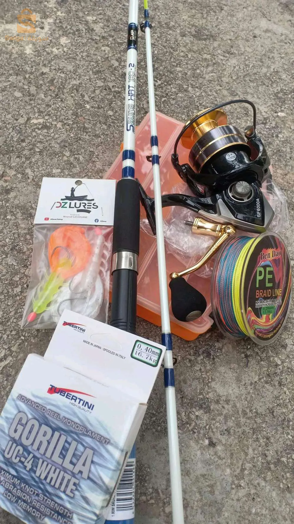 Pack jig/palangrotte