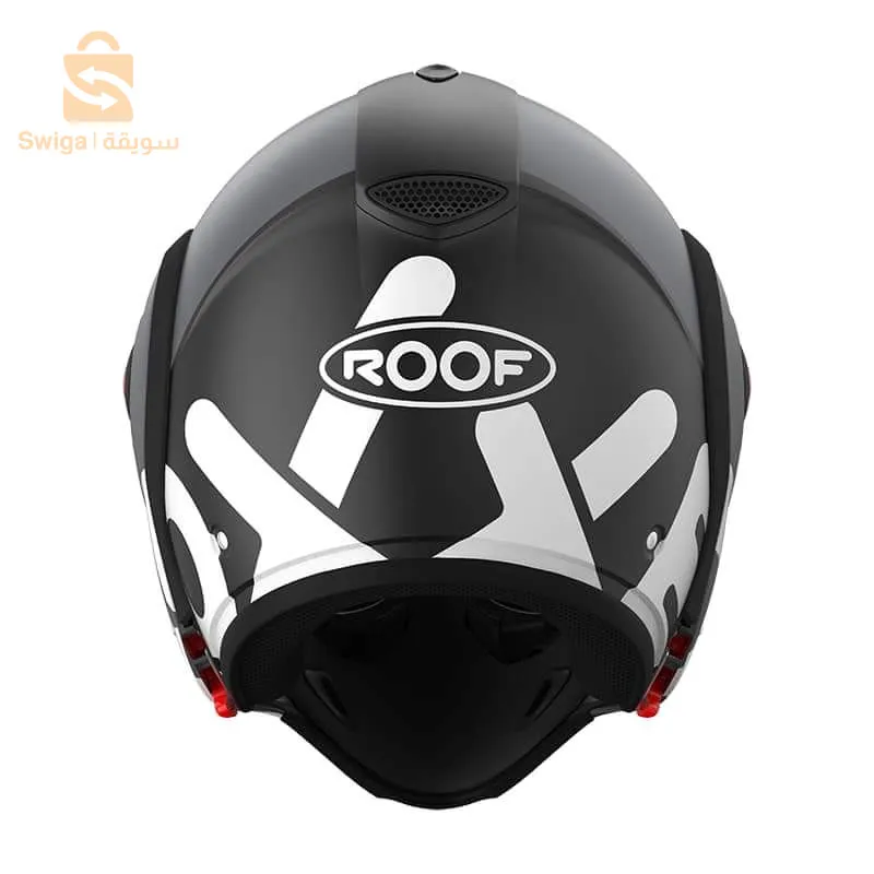 RO9 BOXXER FLAG NOIR - BLANC MAT