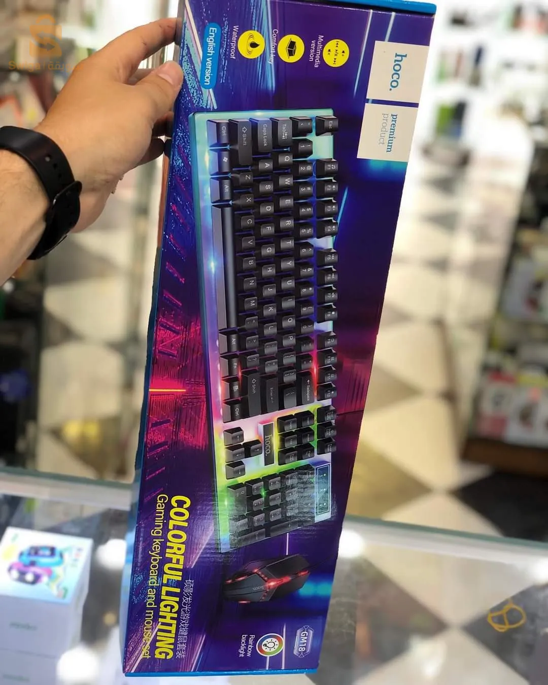 Hoco GM18. 
Pack clavier + souris gaming