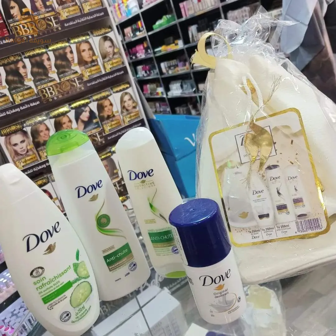 طقم من منتجات دوف