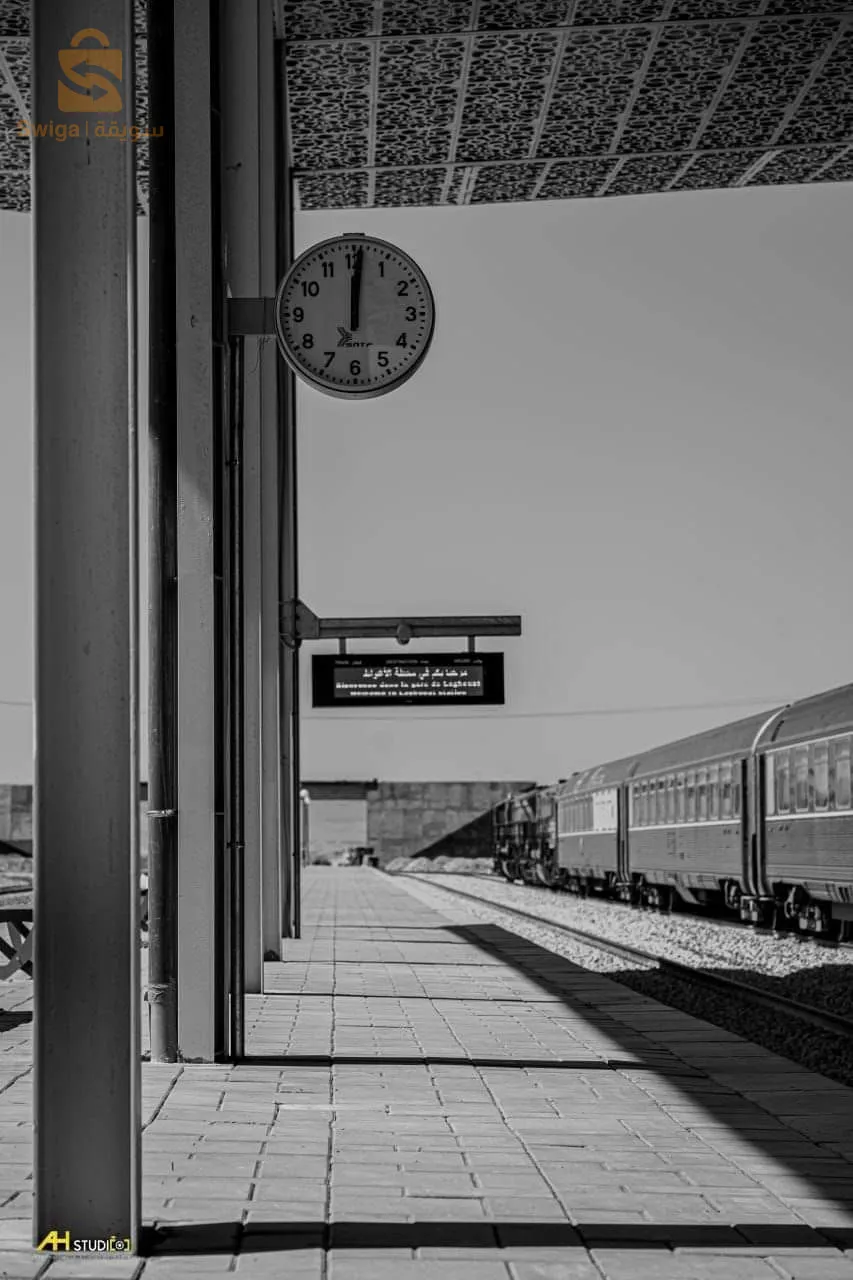 Photographier le train de Laghouat