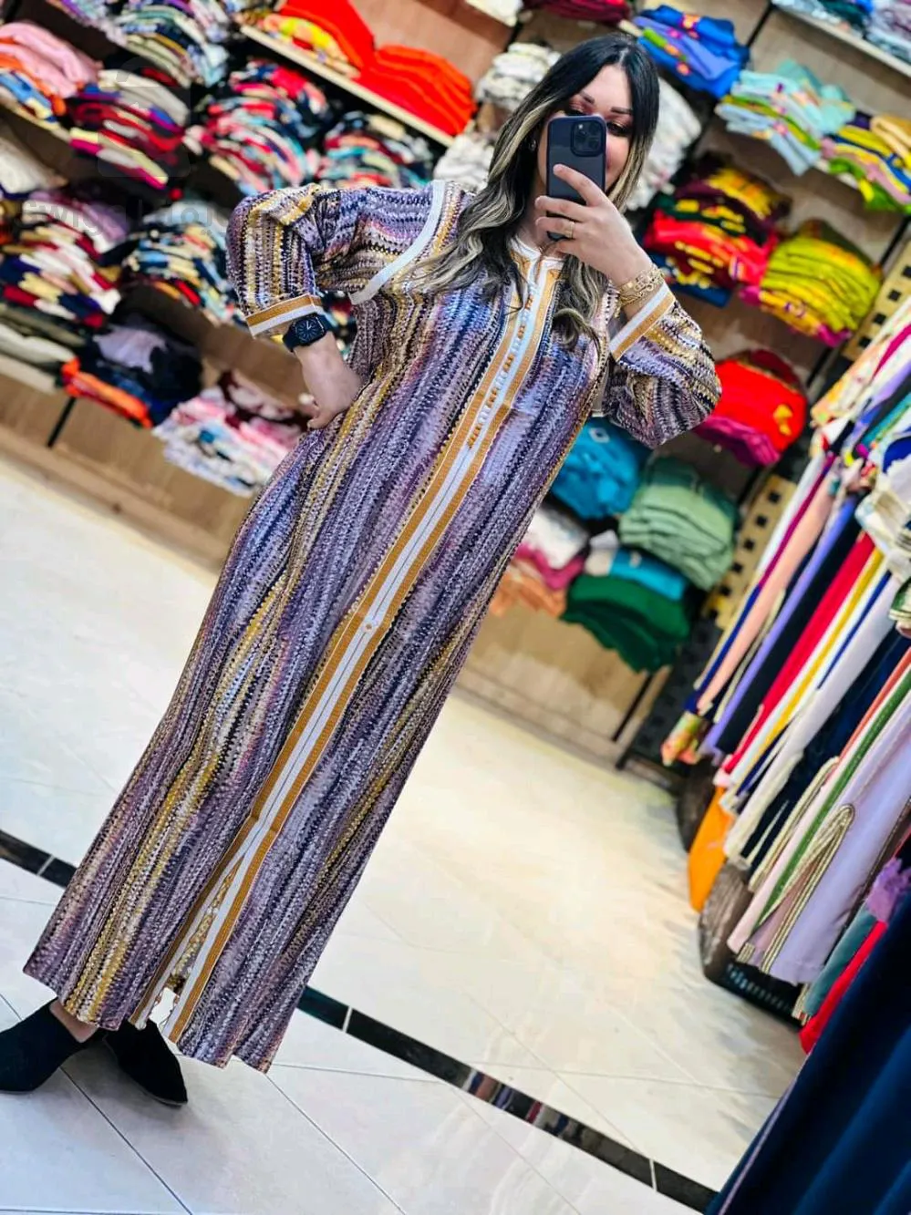 جلابة مخططة