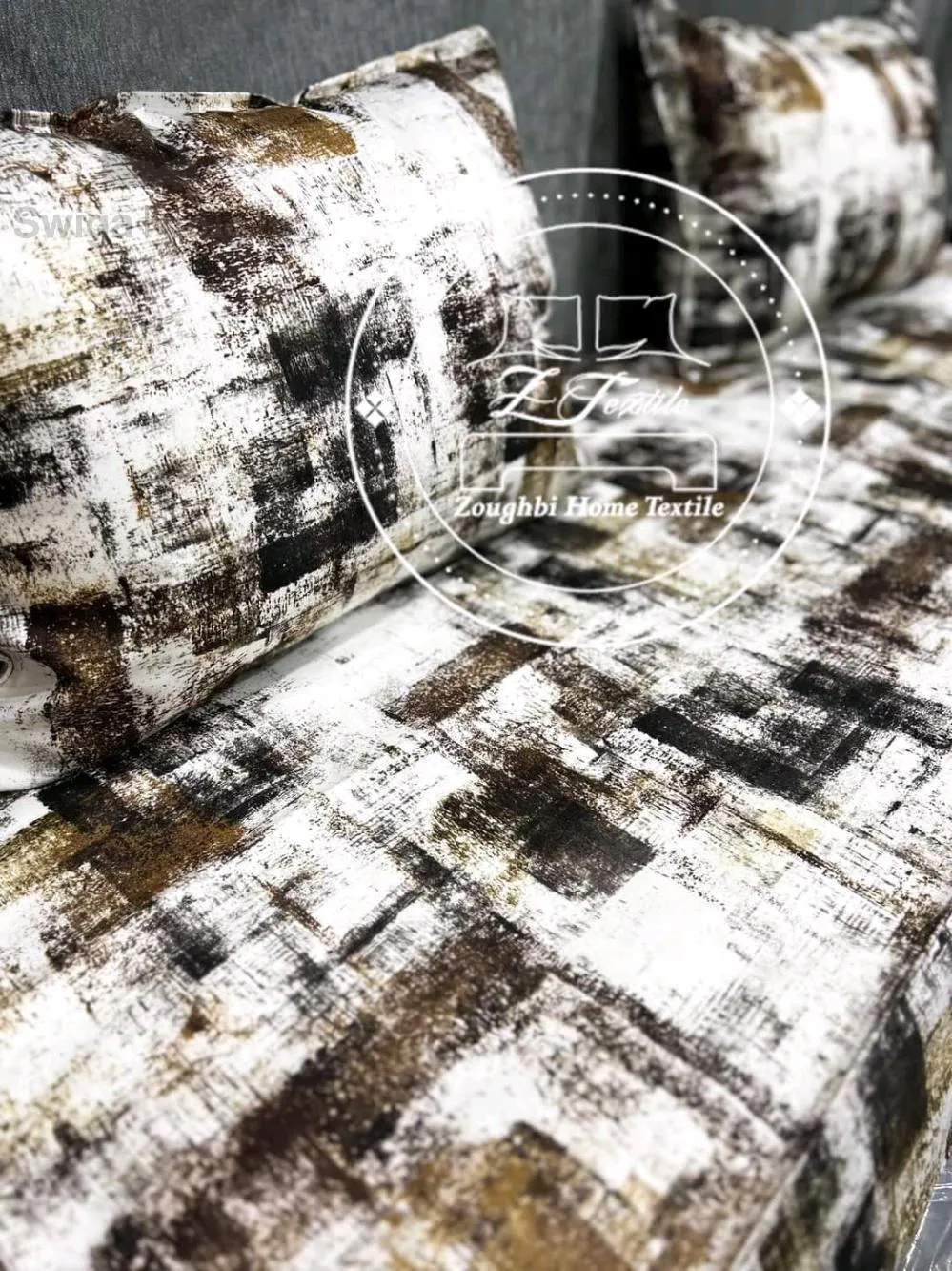 Anti-stain sofa cover + 2 pillow covers