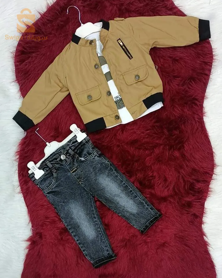 طقم أولاد3 قطع