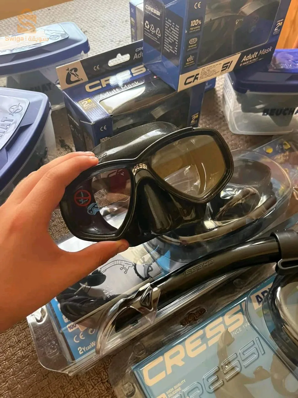 Masque cressi  et tuba original