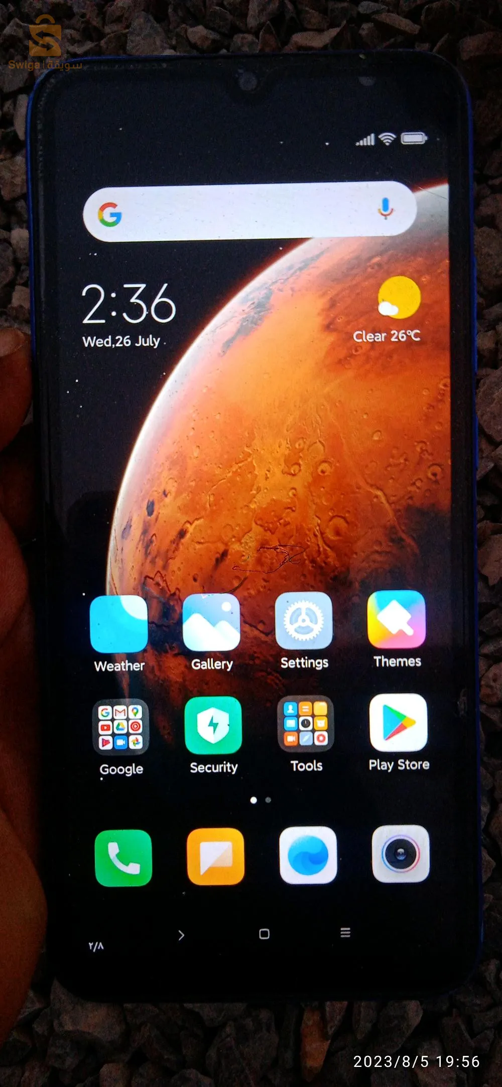 Clean and good phone, welcome