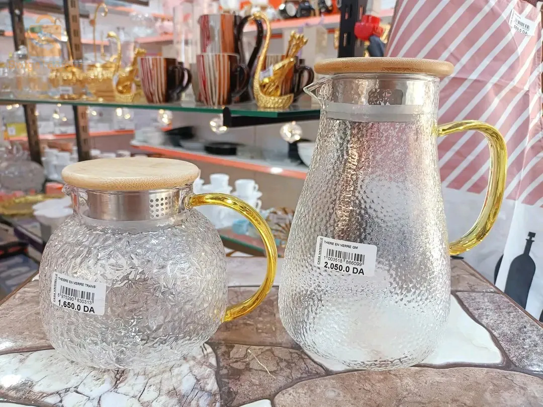 Théière en verre