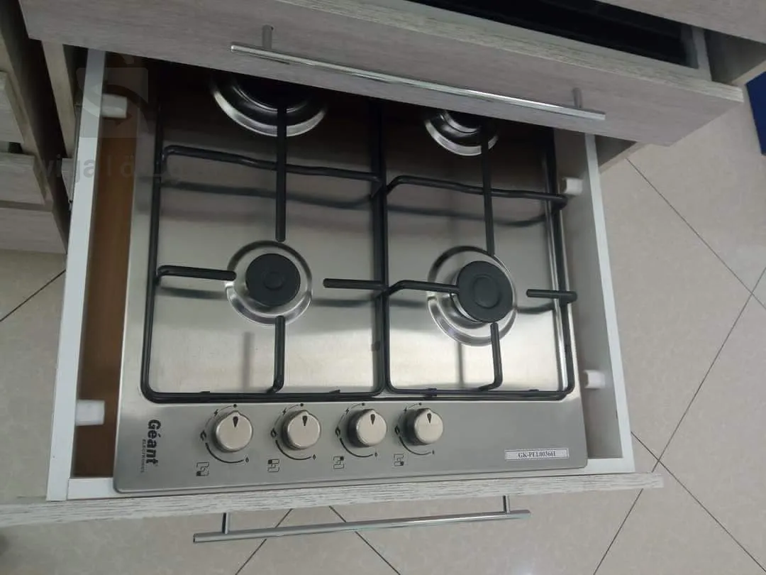 four et plaques chauffante