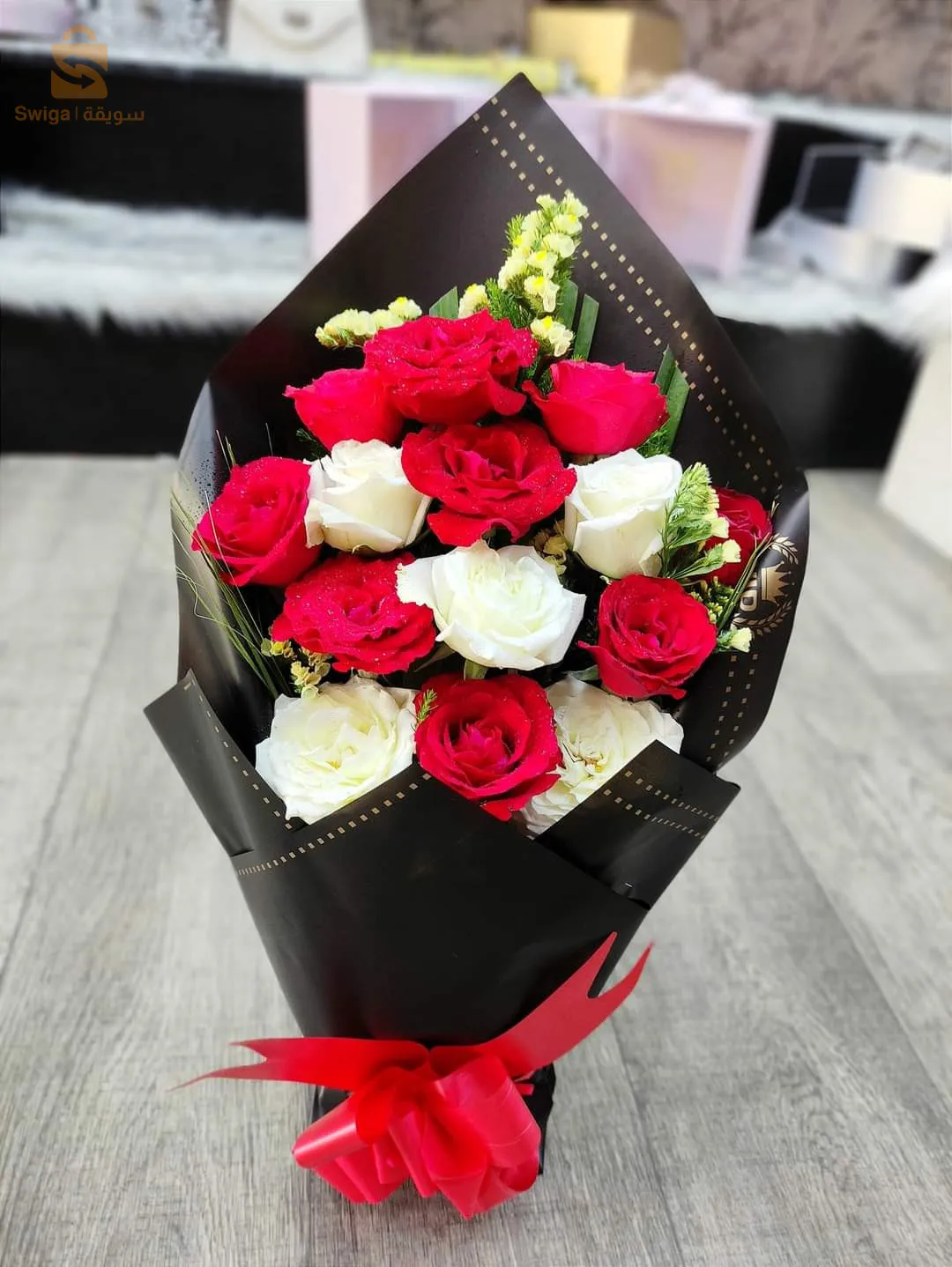 باقة ورد طبيعي