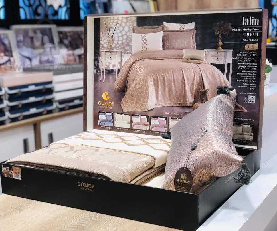 7 قطع المفرش 🇹🇷😍