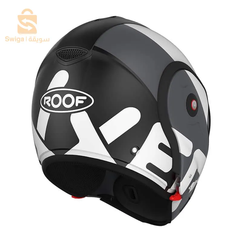 RO9 BOXXER FLAG NOIR - BLANC MAT