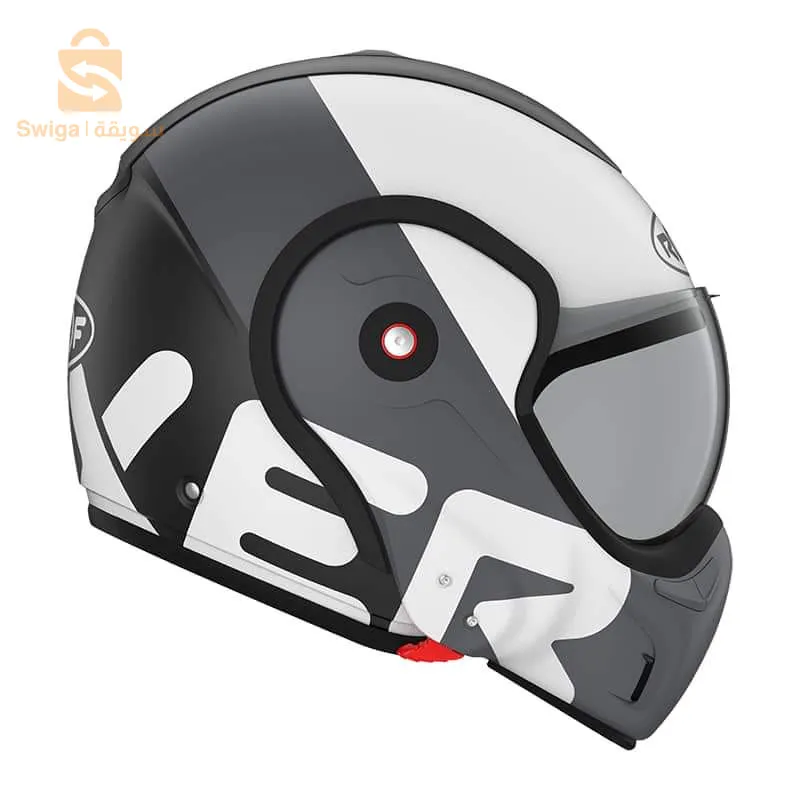 RO9 BOXXER FLAG NOIR - BLANC MAT