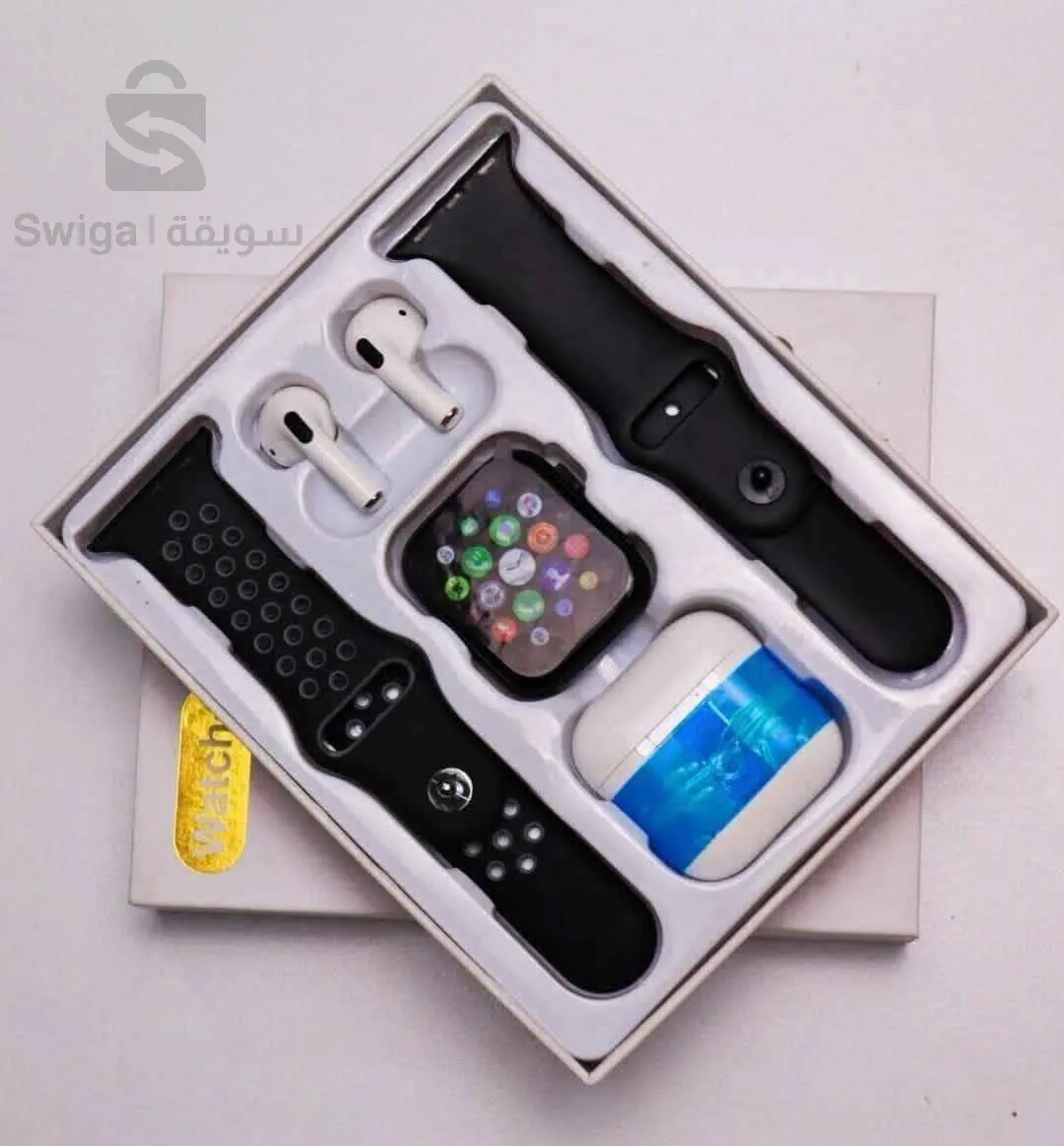 ساعة ذكية . سماعات