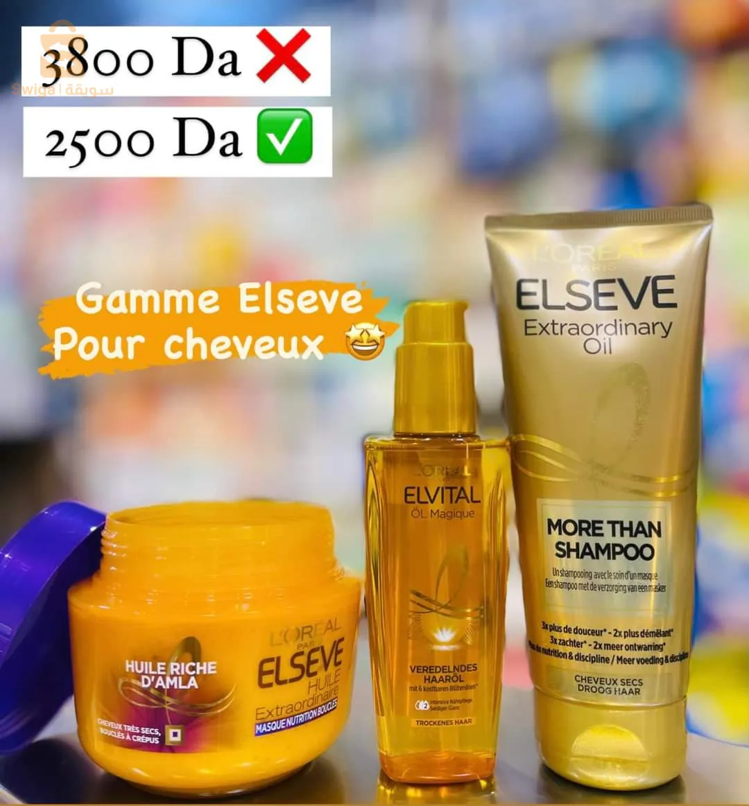 Gamme Elseve Pour cheveux