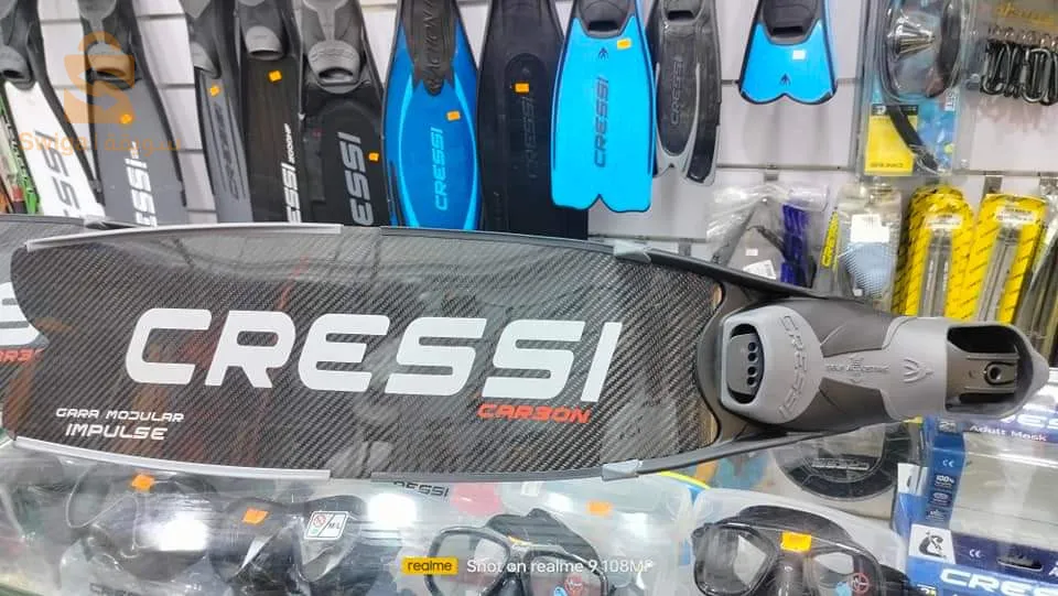 Palme cressi gara modular impulse carbon