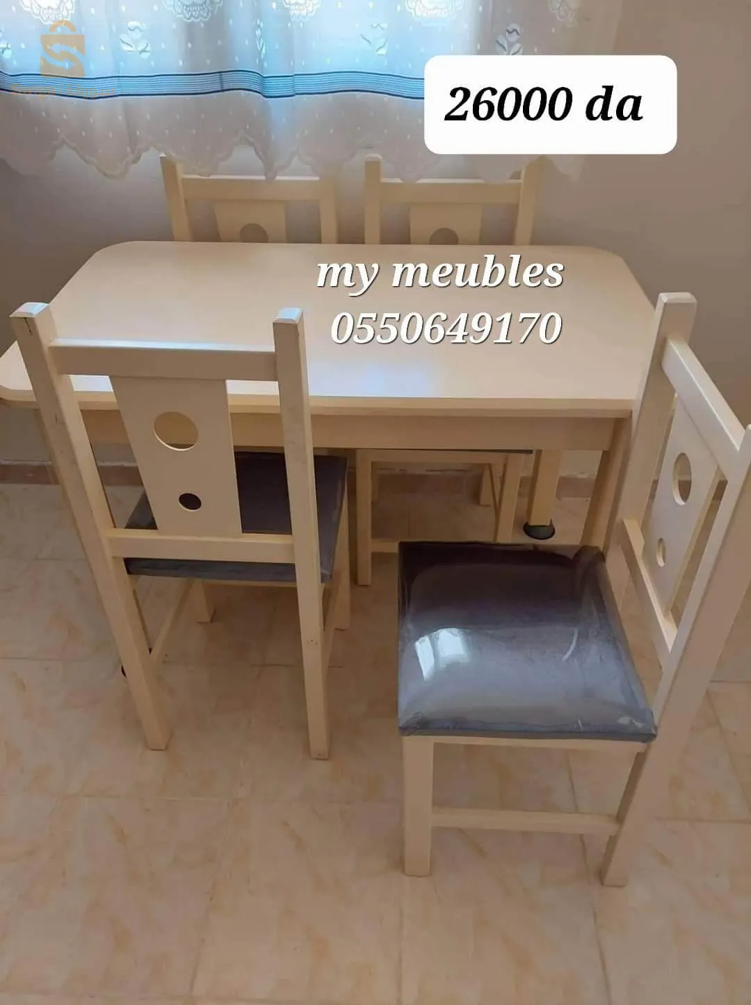 #طاولات #طاولات_المطبخ #table_de_cuisine
 طاولة المطبخ عمل متقن من الورشة ⚒️🪚 الى الزبون