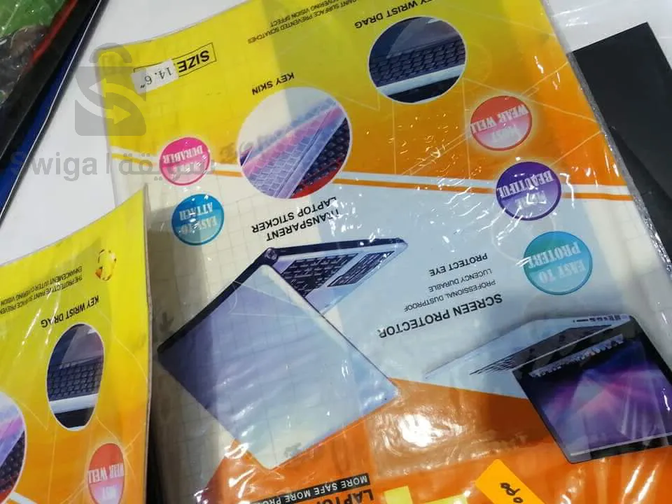 Transparent laptop cover