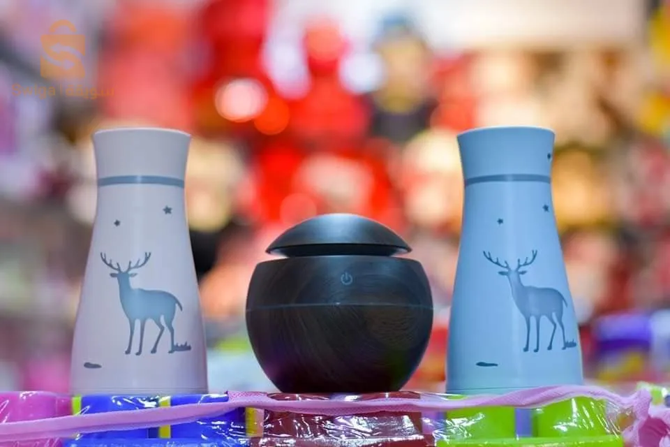 مرطبات جو خشبية صغيرة محمولة من جونسي للعلاج بالروائح