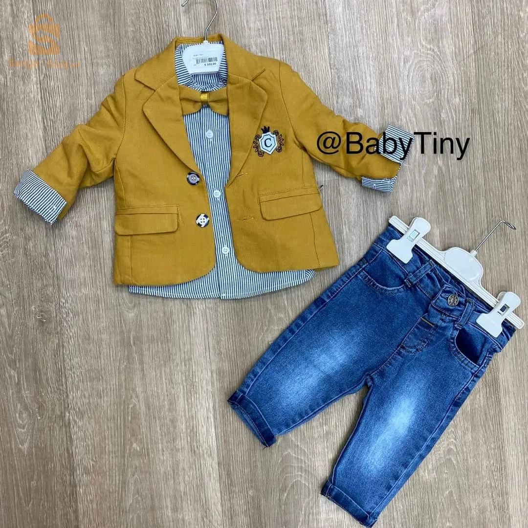 أزياء اولاد 3قطع