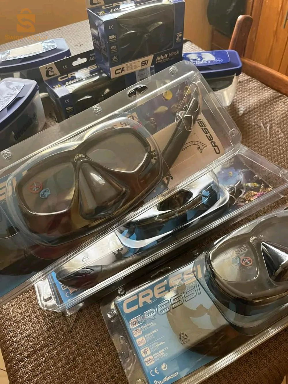 Masque cressi  et tuba original