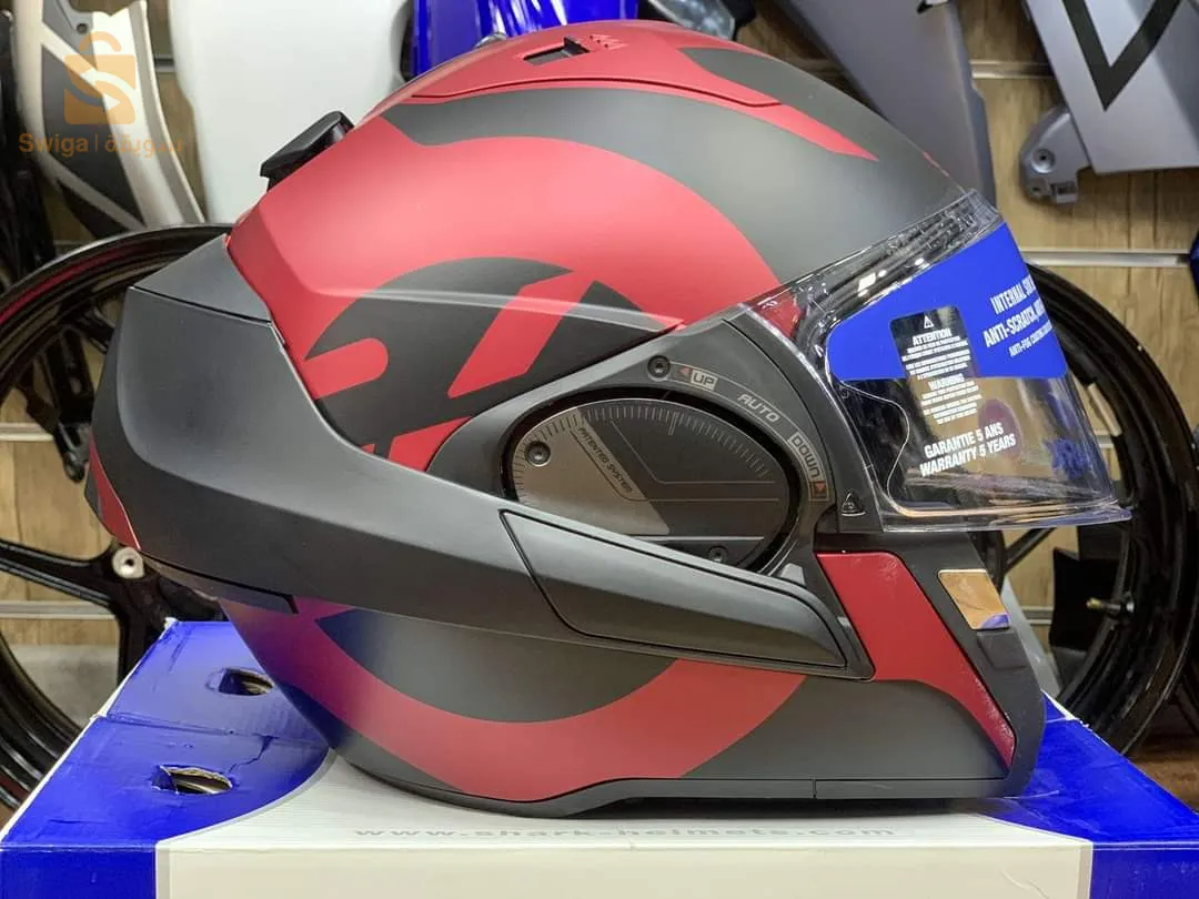 Marca: Shark
Shark EVO ES KEDJE Mat Red Black Red "M"