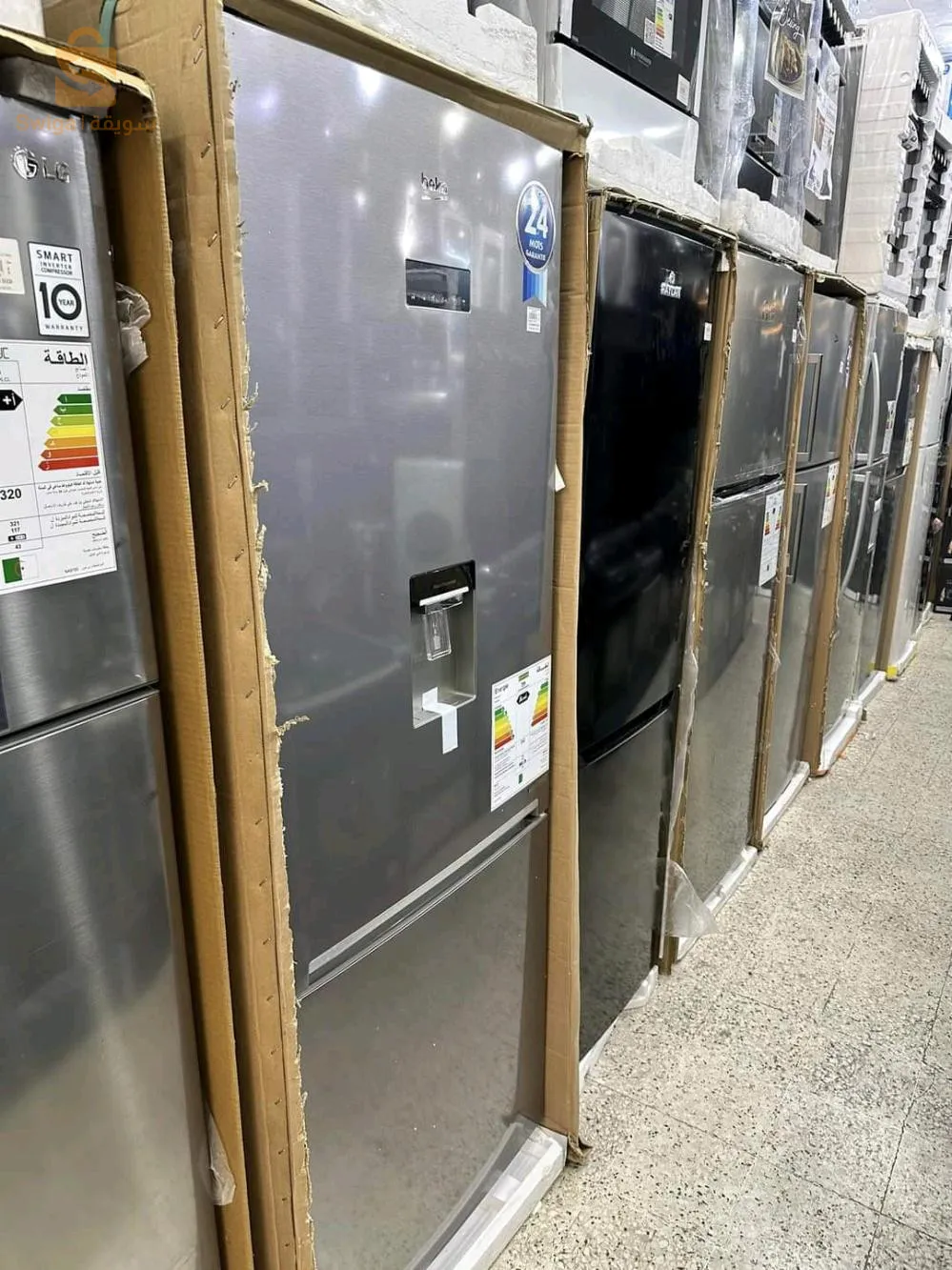 ثلاجة كومبني 620 لتر +غسالة أواني بيكو 15 k /