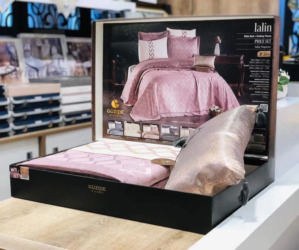 Couvre-lit 7 pièces 🇹🇷😍
