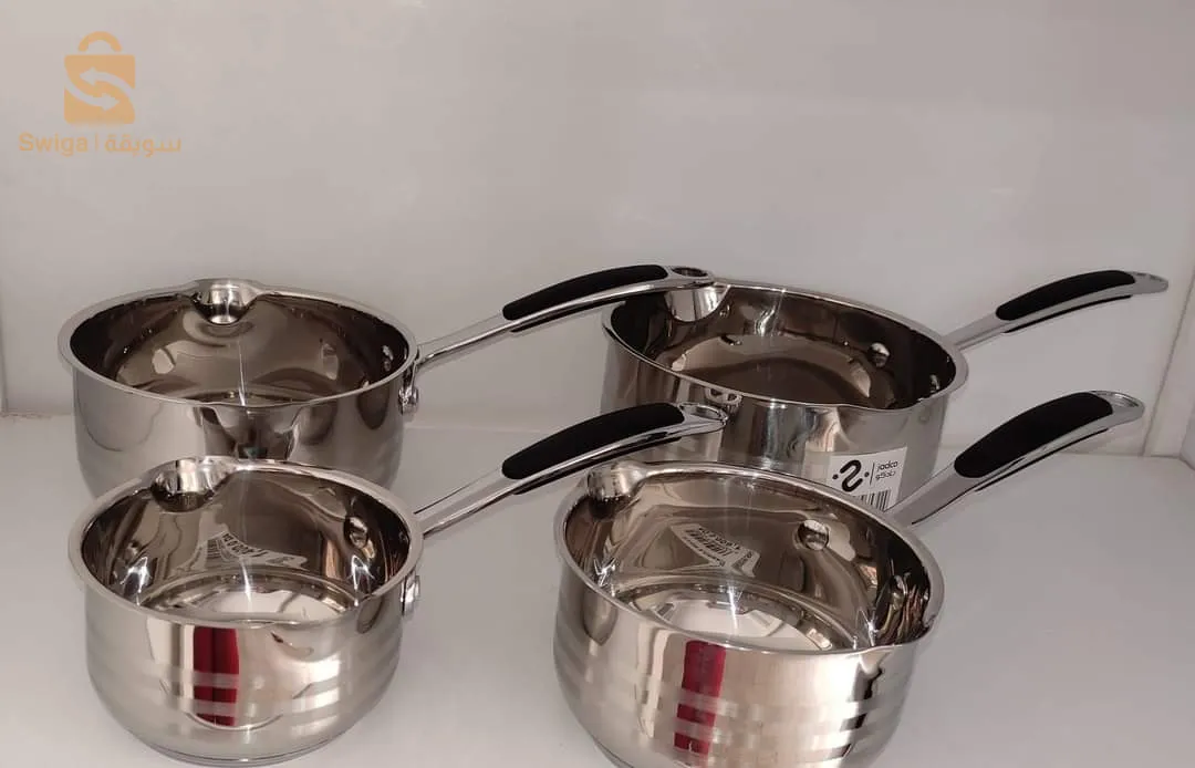 stainless steel saucepan