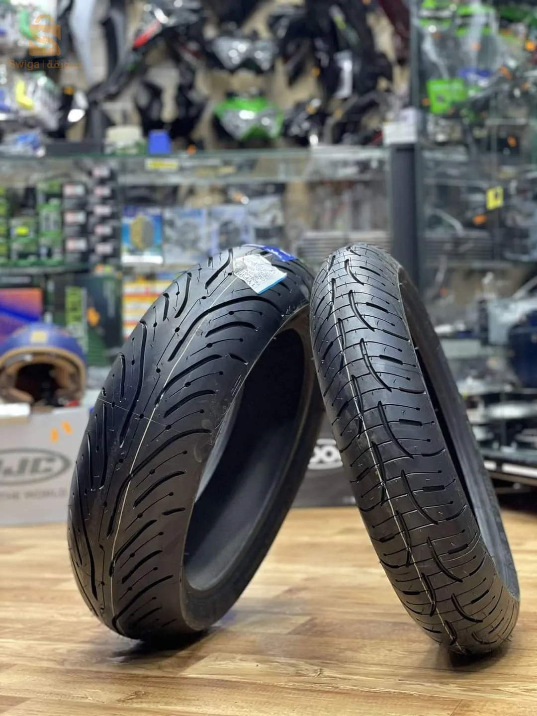 PENU MICHELIN PILOTE ROAD 4 AVANT & ARRIÈRE 
YAMAHA TMAX 🔥