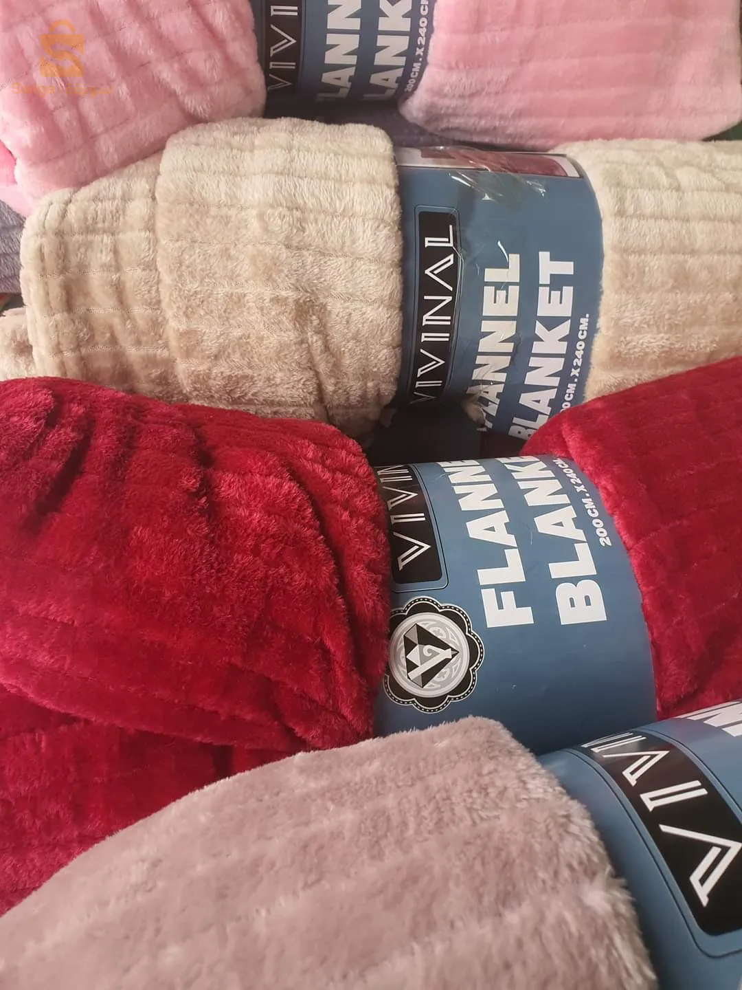 2-seater plaid blanket