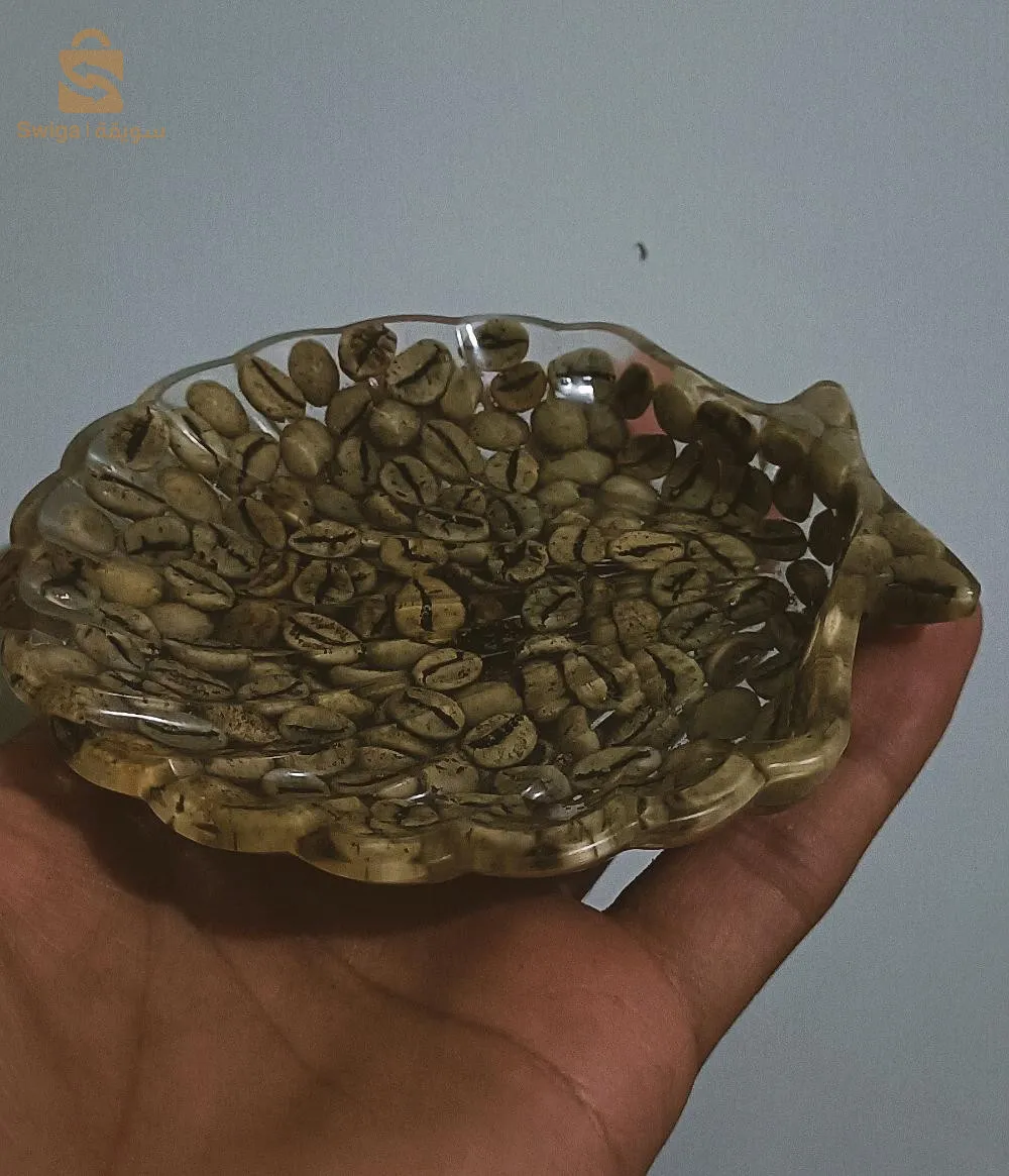 سندرييي مخدومة بحبات القهوة. 
ونخدملك بلحجر ولا حبوب جافة كم تحب نت مرحبا 💎