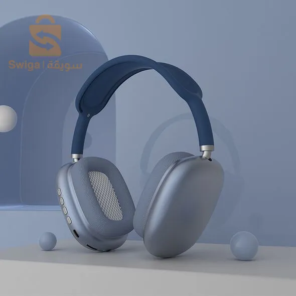 سماعات الرأس اللاسلكية تصميم مريح بتقنية البلوتوث لدقة صوت عالية Casque Bluetooth Haute Qualité P9